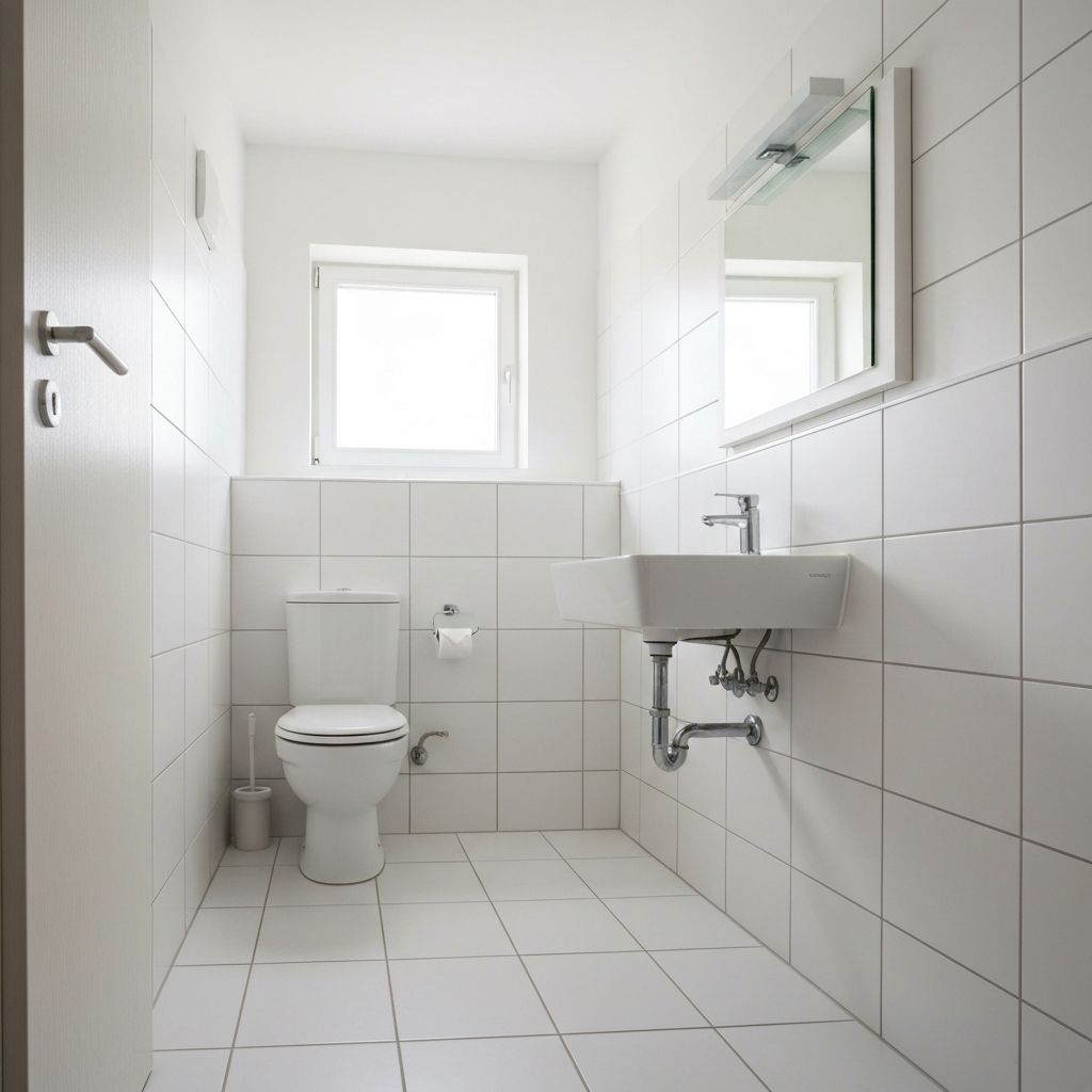 욕실 청소 청소 후